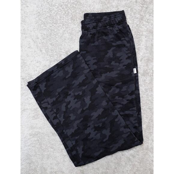 Fabletics Tonal Camo Year Round Terry Wide Leg Sweatpants Womens Size M - Picture 11 of 13